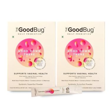 The Good Bug: Good Down There SuperGut Powder- Pack of 2