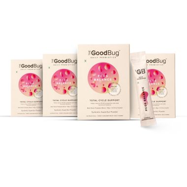 The Good Bug: PCOS Balance SuperGut Powder- Pack of 4