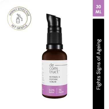 Deconstruct Skincare: Retinol & Peptide Serum- 0.2% Retinol + 1% Peptide - 30ml