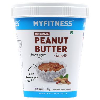 MYFITNESS: Original Smooth Peanut Butter - 510g