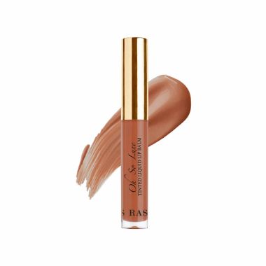 RAS Luxury Oils: Oh-So-Luxe Tinted Liquid Lip Balm In Caramel Nude I Am Serene - 3.2ml