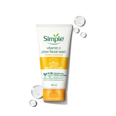 Simple: Simple Protect N Glow Vitamin C Glow Facial Wash, 150ml