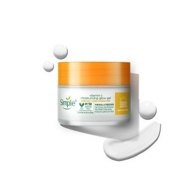 Simple: Protect N Glow Vitamin C Moisturising Glow Gel - 40gm