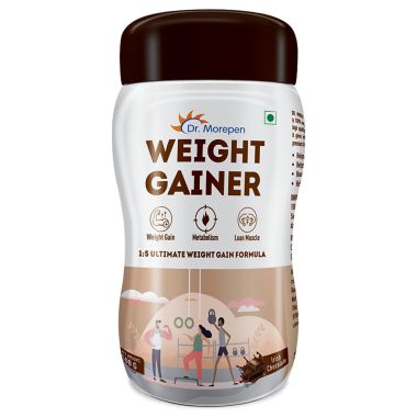 Dr. Morepen: Weight Gainer for Weight Gain, Chocolate Flavour - 500gm