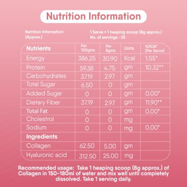 TruNativ: Beauty Fiber, Japanese Marine Collagen, Unflavoured, 200g