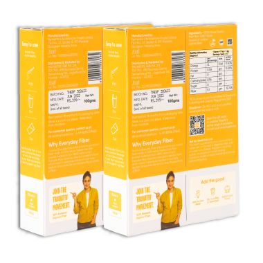 TruNativ: Everyday Fiber, Unflavored Powder,100g (Pack of 2)
