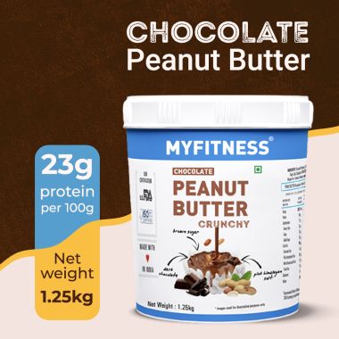 MYFITNESS: Chocolate crunchy Peanut Butter - 1250g