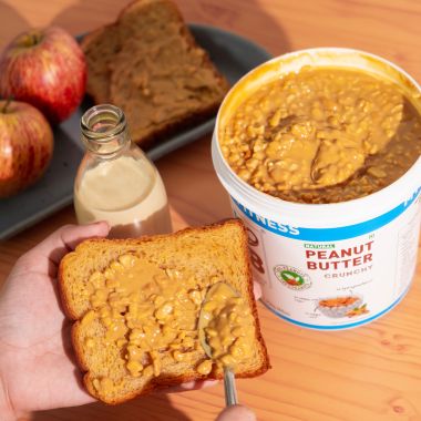 MYFITNESS: Natural Crunchy Peanut Butter - 1250g