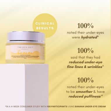 The Skin Diet Company: Banana Under Eye Cream - 30ml