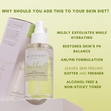 The Skin Diet Company: Matcha Toner - 100ml