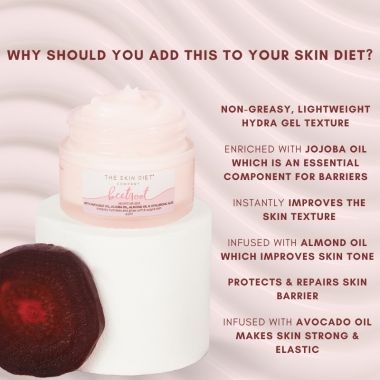The Skin Diet Company: Beetroot Moisturizer- 15ml