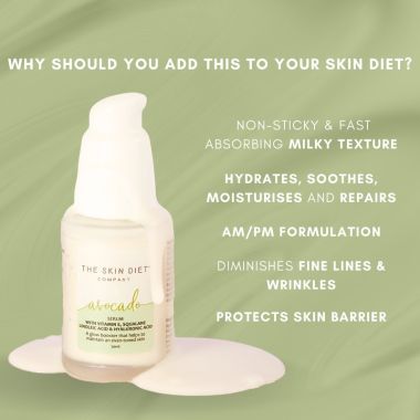 The Skin Diet Company: Avocado Serum -15ml