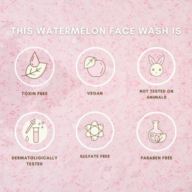 The Skin Diet Company: Watermelon Face Wash - 90ml