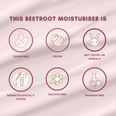 The Skin Diet Company: Beetroot Moisturizer- 15ml