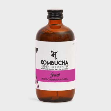 Bhu: Fermented Green Tea - Spark: Rhododendron & Basil 250ml (Pack of 1)
