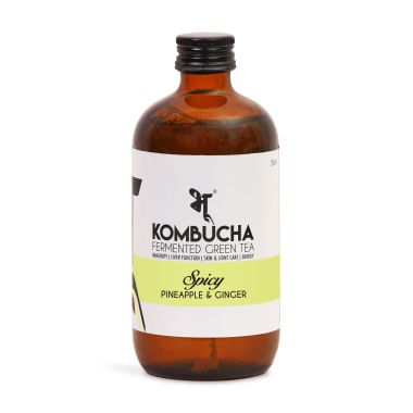 Bhu: Fermented Green Tea - Spicy: Pineapple & Ginger 250ml (Pack of 1)