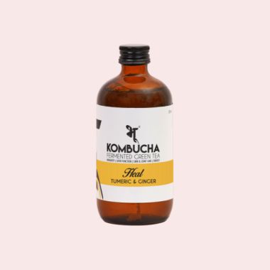 Bhu: Fermented Green Tea - Heal: Turmeric & Ginger 250ml (Pack of 1)