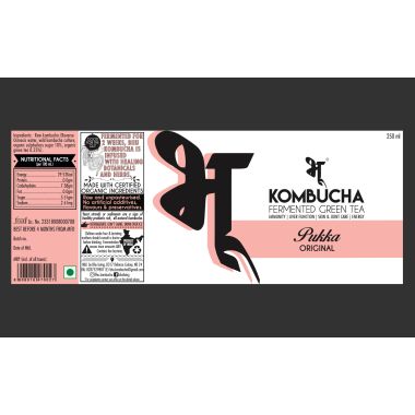 Bhu: Fermented Green Tea - Pukka Original 250ml