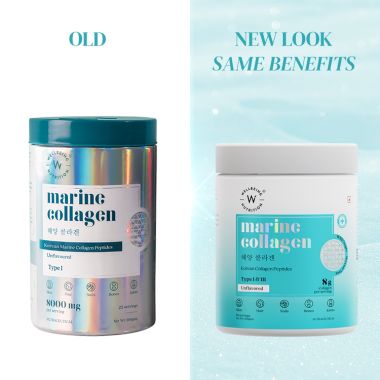 Wellbeing Nutrition: Pure Korean Marine Collagen Peptides - Unflavoured - 200 gm