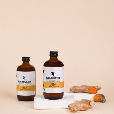 Bhu: Fermented Green Tea - Heal: Turmeric & Ginger 250ml (Pack of 1)