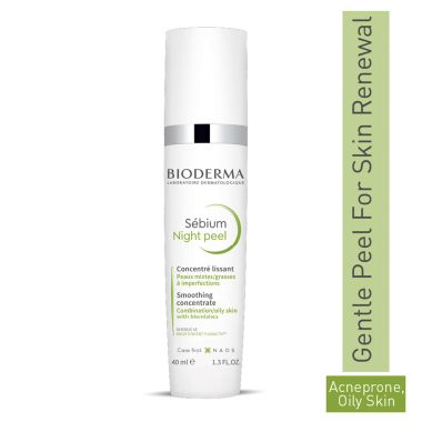Bioderma: Sebium Night Peel Smoothing Concentrate, 40ml