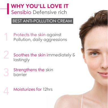 Bioderma: Sensibio Defensive Rich Active Soothing Cream Hydration/Moisturisation 12h Nutrition, 40ml