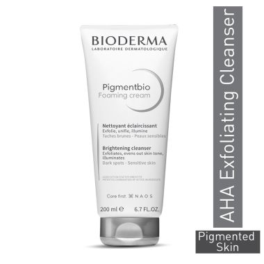 Bioderma: Pigmentbio Foaming Cream Brightening Exfoliating Cleanser For Face,...