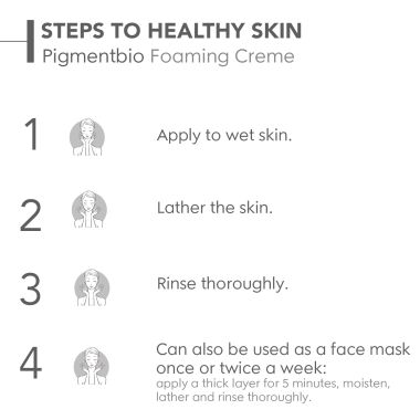 Bioderma: Pigmentbio Foaming Cream Brightening Exfoliating Cleanser For Face, 200 ml