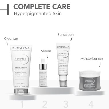 Bioderma: Pigmentbio Foaming Cream Brightening Exfoliating Cleanser For Face, 200 ml
