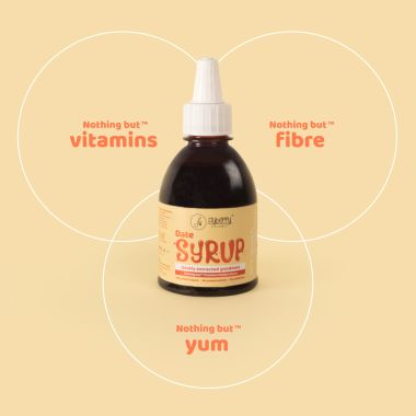 Flyberry Gourmet: Medjoul Date Syrup, 325g | Sugarfree | 100% Natural