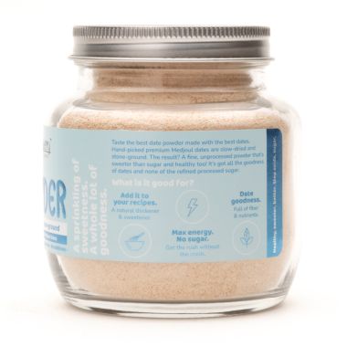 Flyberry Gourmet: Medjoul Date Powder, 180g | 100% Natural Sweetner | Vegan & Keto