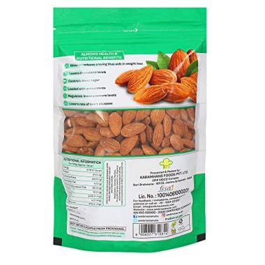 Ambrosia: Whole Almonds - 500gm
