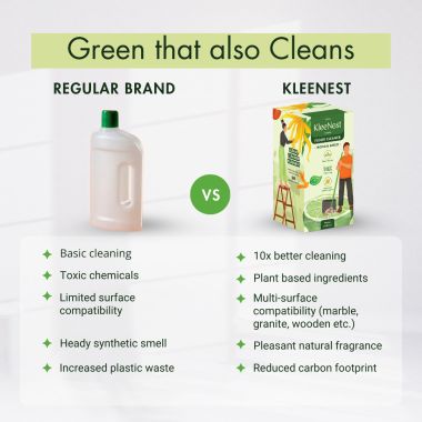 Kleenest: Tropical Breeze Floor Cleaner liquid concentrate Starter Kit - 1.5L