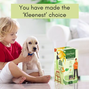 Kleenest: Tropical Breeze Floor Cleaner liquid concentrate Starter Kit - 1.5L