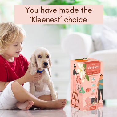 Kleenest: Floral Wave Floor Cleaner liquid concentrate Starter Kit - 1.5L