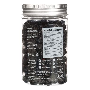 Flyberry Gourmet: Brilliant Blackcurrant, 100g (Apple juice infused)