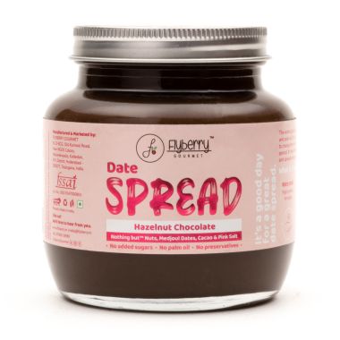 Flyberry Gourmet: Choco Hazelnut Spread, 250g | Sugarfree | Vegan | Keto & Diabetes Friendly