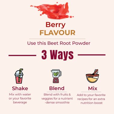 Rooted Active Naturals: Power Beets ( 250 g) - Organic Beet root powder with L arginine, L Carnitine, BCAA, Reservatrol & Stevia | Heart, Endurance, Nitric oxide booster |