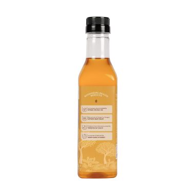 anveshan: Wood Cold Pressed Kachi Ghani Yellow Mustard Cooking Oil - 500ml