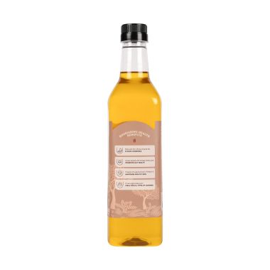 anveshan: Wood Cold Pressed Groudnut/Peanut Cooking Oil - 1L