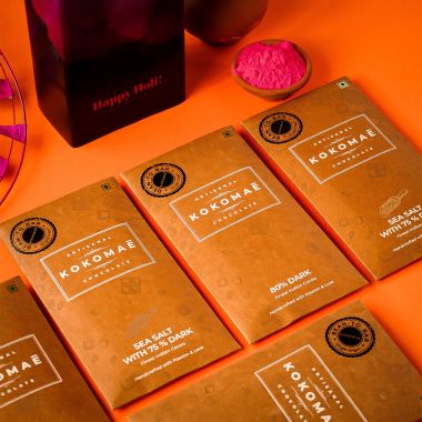 Kokomae: Vibrant Holi: Bean to Bar Chocolate Treats for Joyous Celebrations