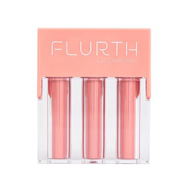 Flurth: 3-in-1 Korean Lip Moisturizing Trio - Day  I Vegan & Clean Ingredients I Lip Balm, Tinted Lip Balm & Lip Oil