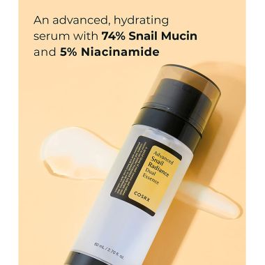 COSRX: Advanced Snail Radiance Dual Essence - 80ml