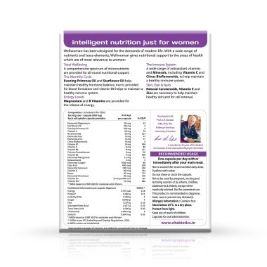 Wellwoman: Multivitamin Capsules For Women | Nonvegetarian 30 Capsules