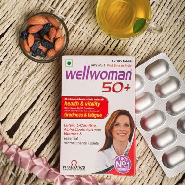 Wellwoman: 50+ Multivitamins For Women| Vegetarian 30 Tablets