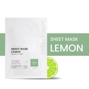 Village11 Factory: Active Clean Sheet Mask Lemon  23gm