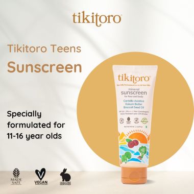 Tikitoro: Teens Mineral Sunscreen
