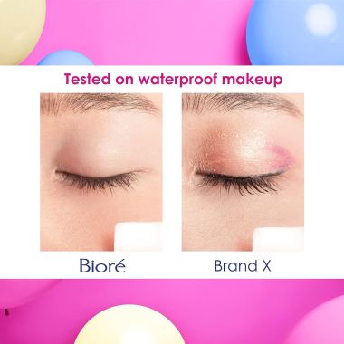 Biore: Makeup Remover Cleansing Oil Cotton Facial Sheets Moist & Hydrating
