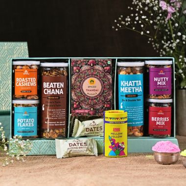 Omay Foods: Blissful Serenity Holi Gift Box