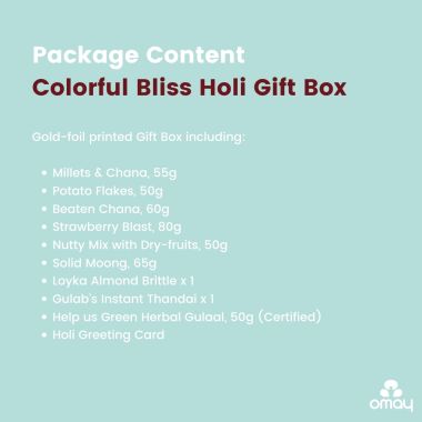 Omay Foods: Colorful Bliss Holi Gift Box